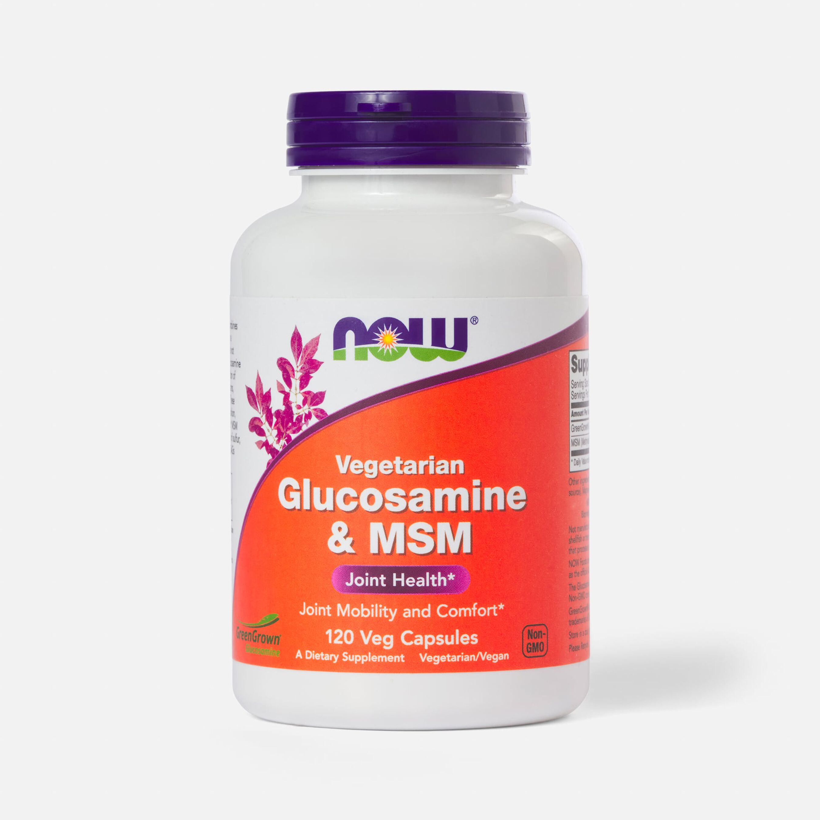 NOW Foods Vegetarian Glucosamine & MSM