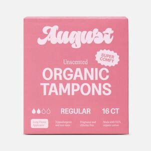 August Regular Tampons, 16 ct.