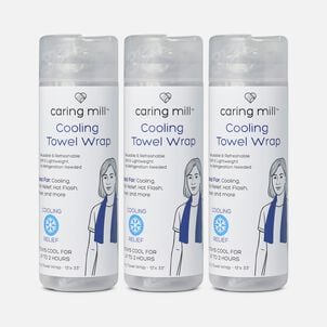 Caring Mill&trade; Pain Relief and Hot Flash Relief Cooling Towel (3 pack)