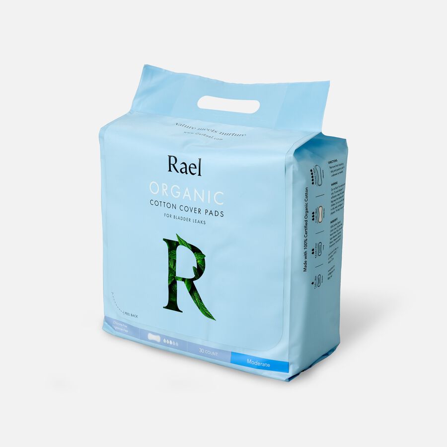 Rael Organic Cotton Cover Pads for Bladder Leaks