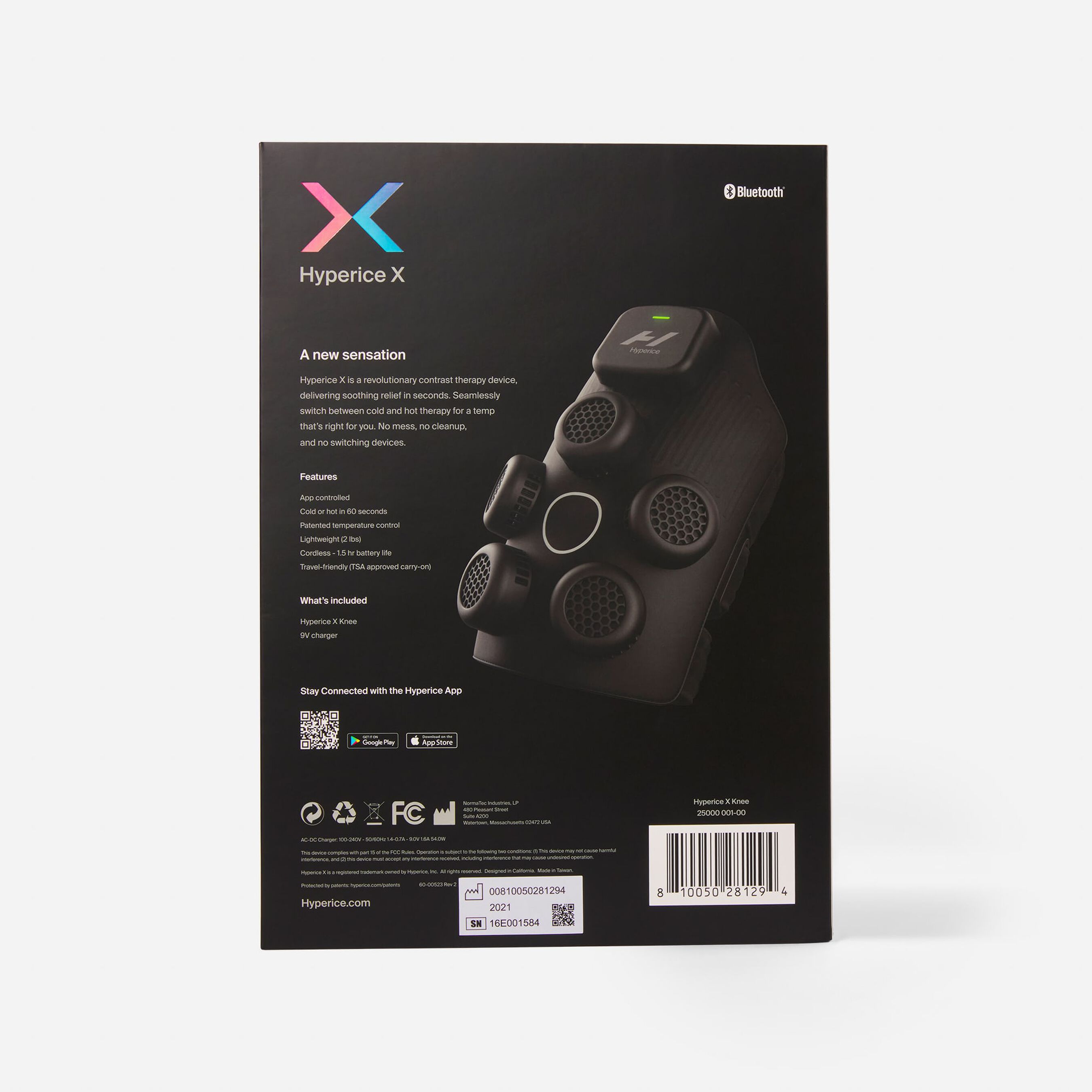 Hyperice X Electric Contrast Therapy Wrap