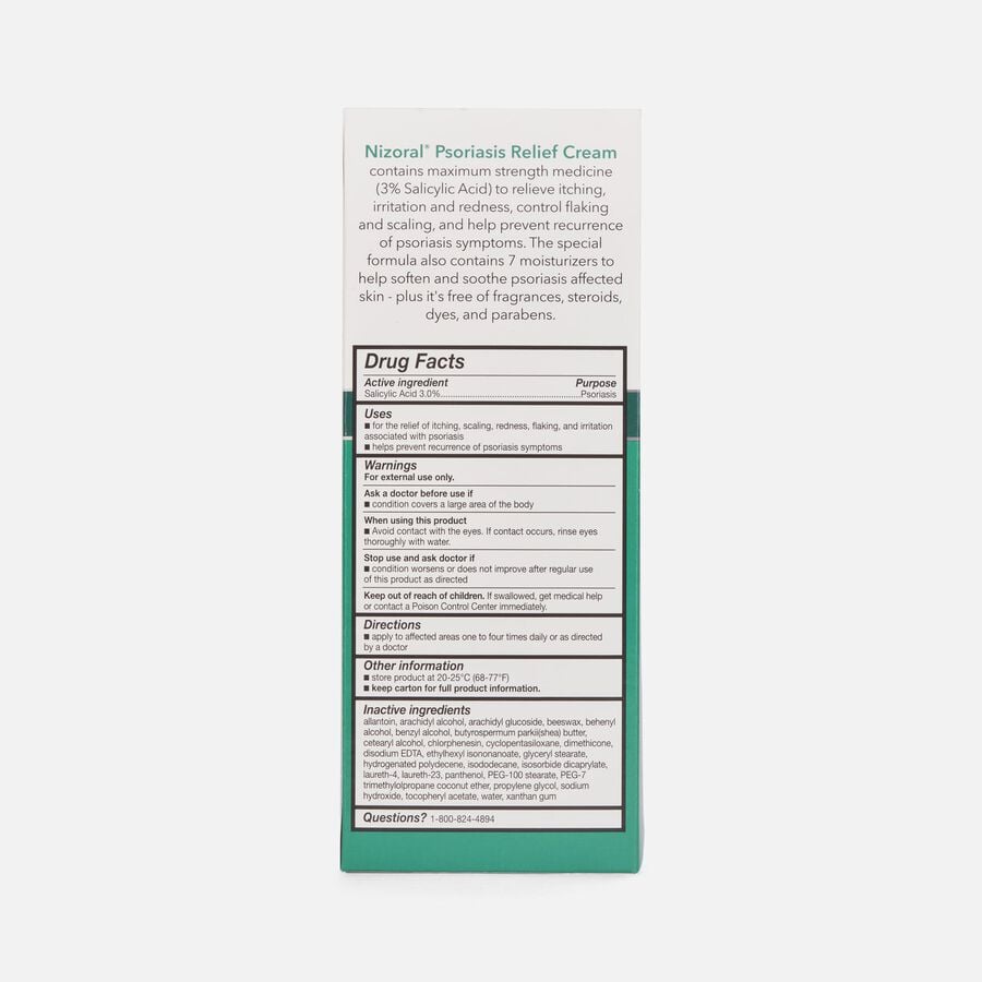Nizoral Psoriasis Relief Cream, 4 oz, , large image number 1
