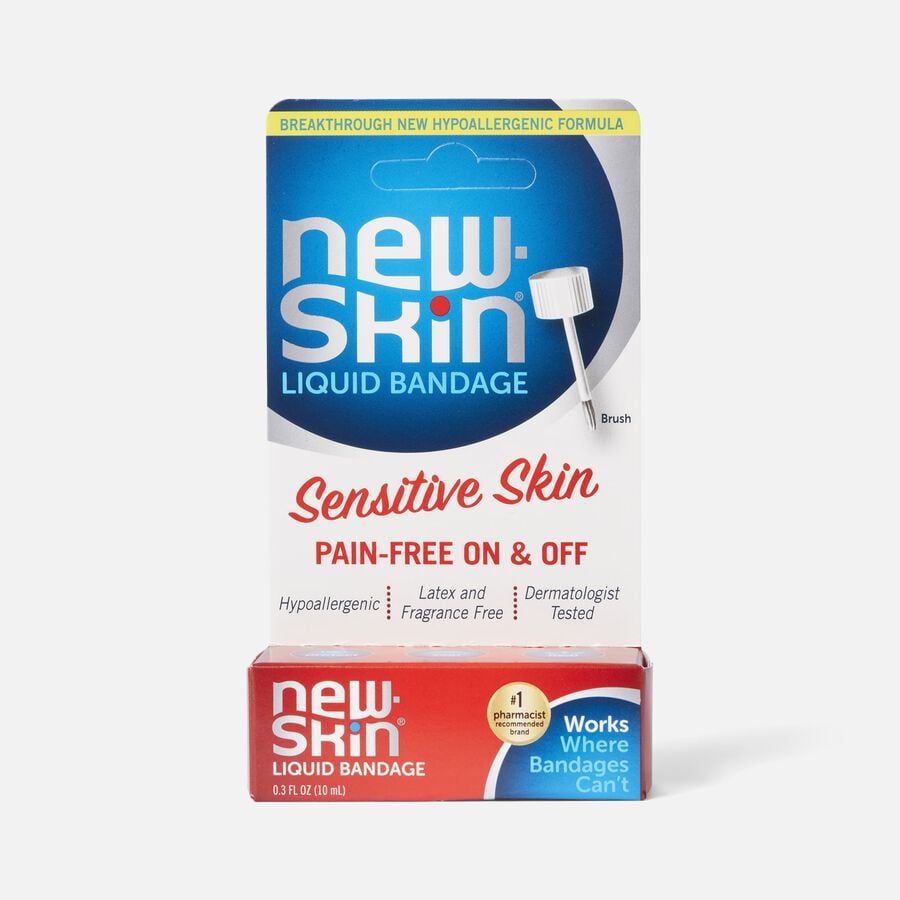 New-Skin Sensitive Skin Liquid Bandage, .3 oz., , large image number 0