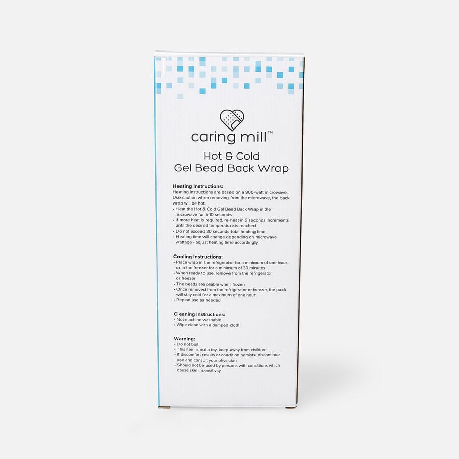 Caring Mill™ Gel Bead Back Wrap, , large image number 2