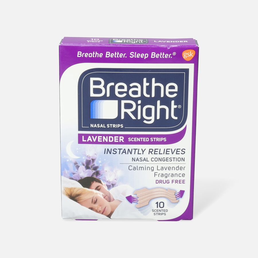 Breathe Right, Lavender Scented Strips, , large image number 0