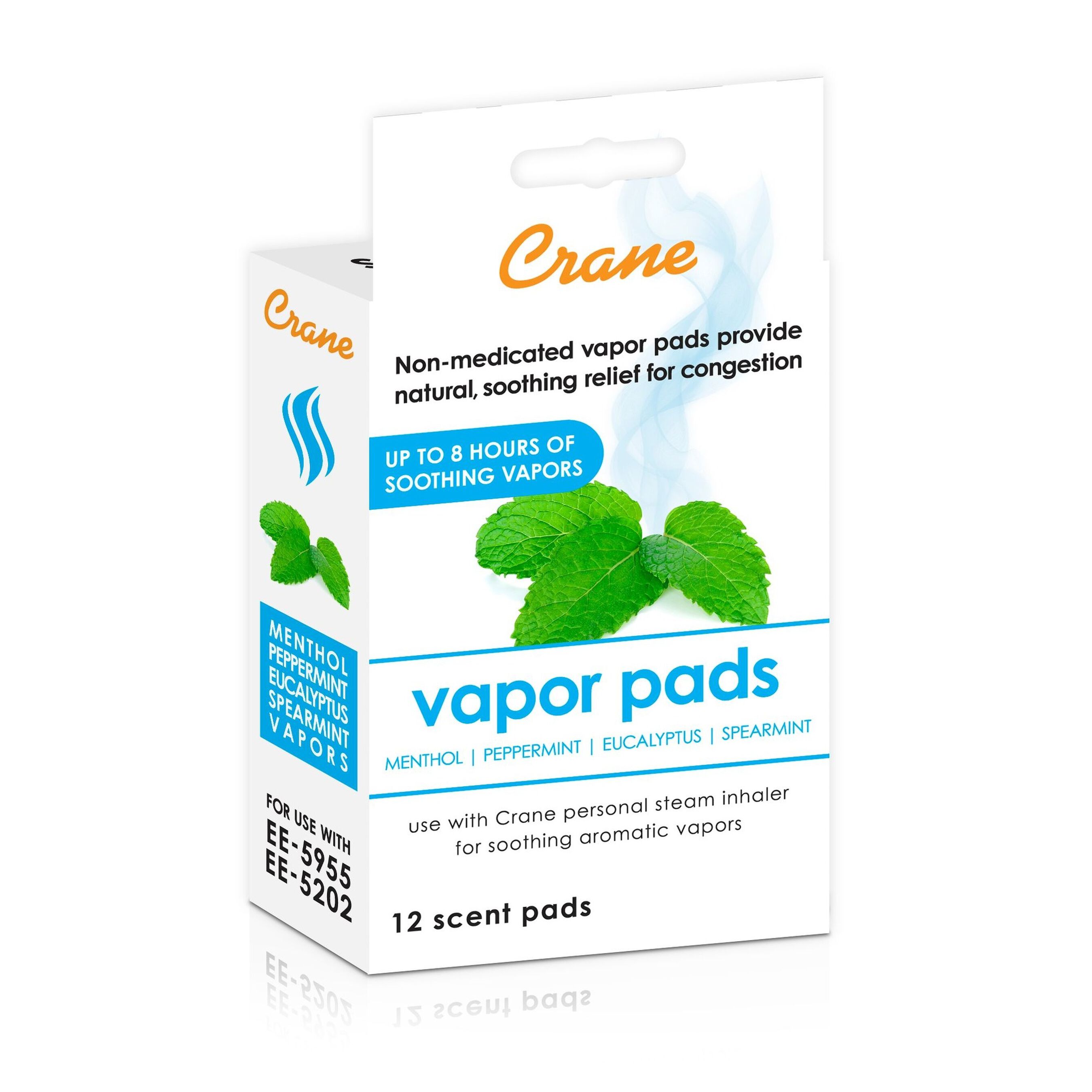Crane Vapor Pads, 12 ct