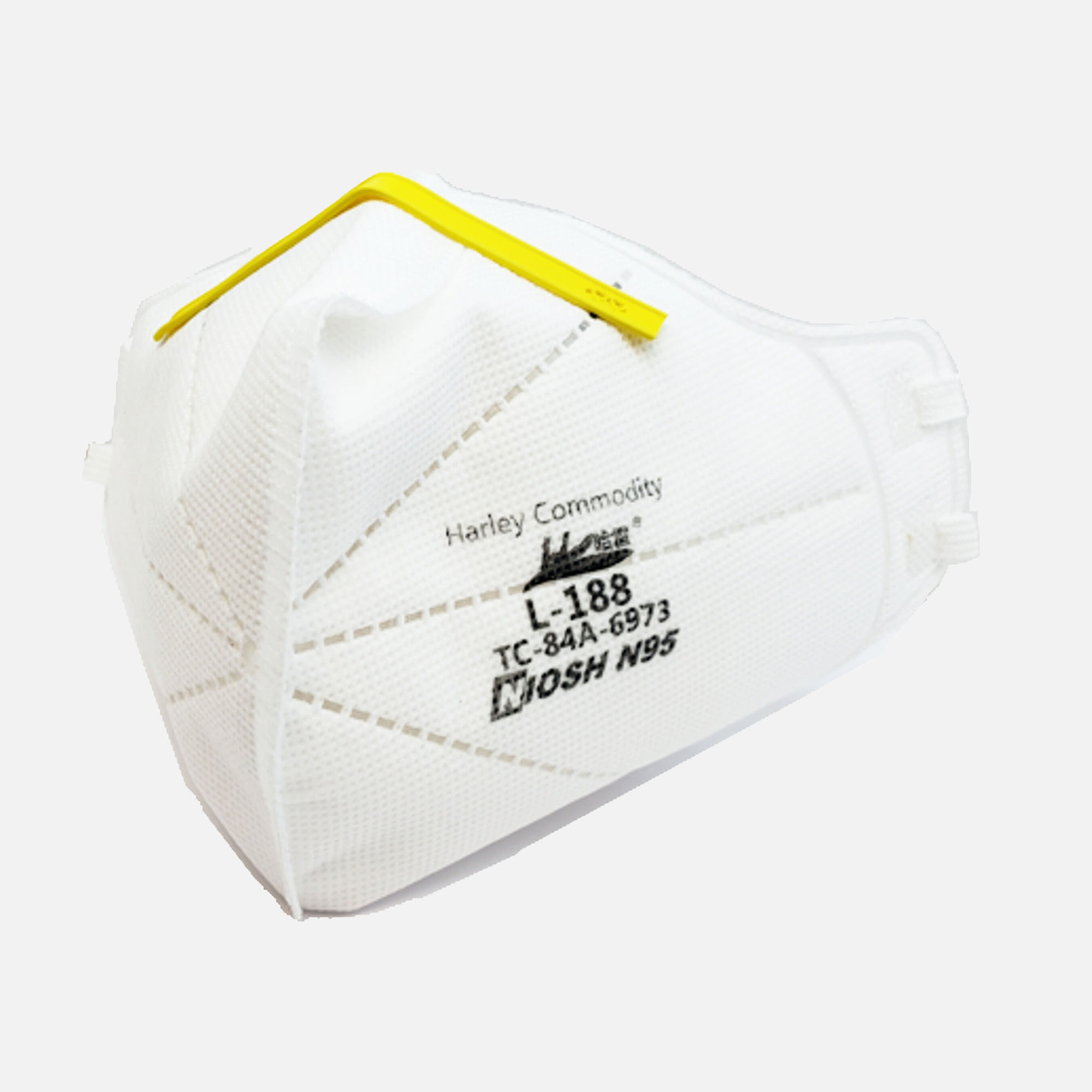 Harley Niosh L188 N95 Particulate Respirator Mask, Box of 20