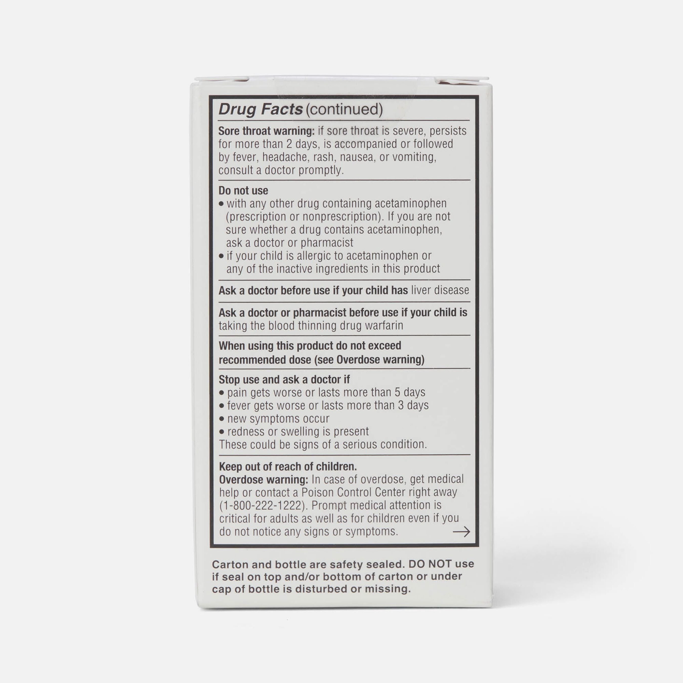 FSA Eligible Genexa Children's Acetaminophen Chewable, 24 ct. FSA Store