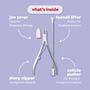ONYX Professional 3-Piece Bye Ingrown Toenail Removal Kit, , large image number 2