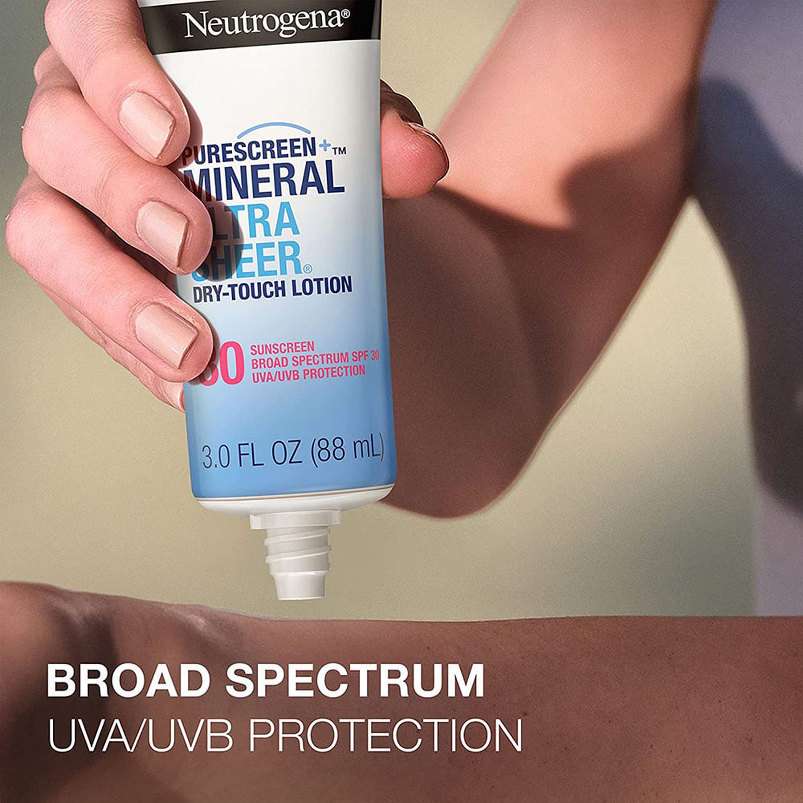 FSA Eligible Neutrogena Mineral Ultra Sheer Dry Touch Lotion, SPF 30