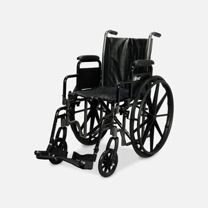 Drive Silver Sport 2 Wheelchair, Swing Away Footrests