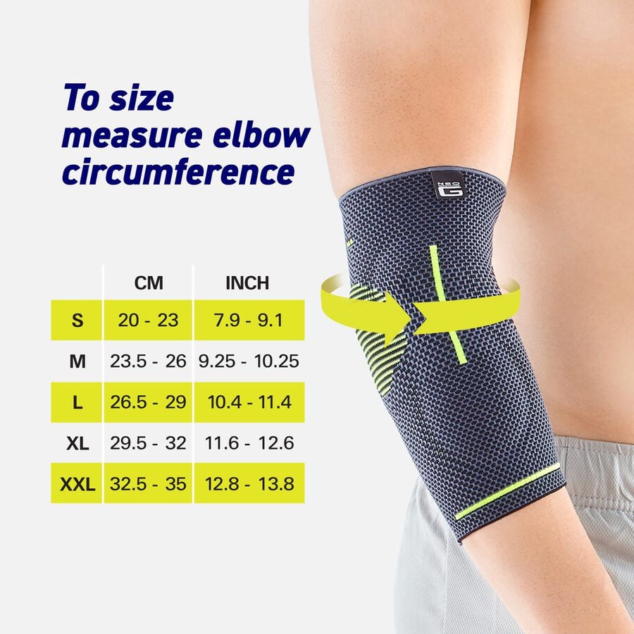 Neo G Active Plus Elbow Support, Large, , large image number 3