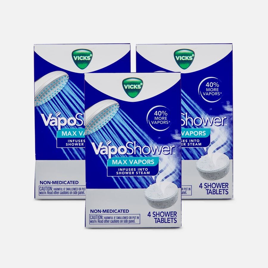 Vicks VapoShower Max Vapors Shower Tablets, 4 ct. (3-Pack), , large image number 0
