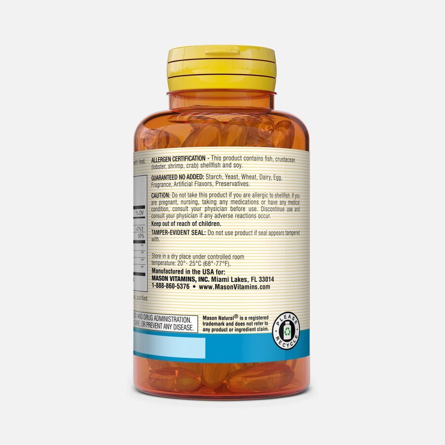 Mason Vitamins Natural Glucosamine & Fish Oil Softgels, 90 ct., , large image number 2