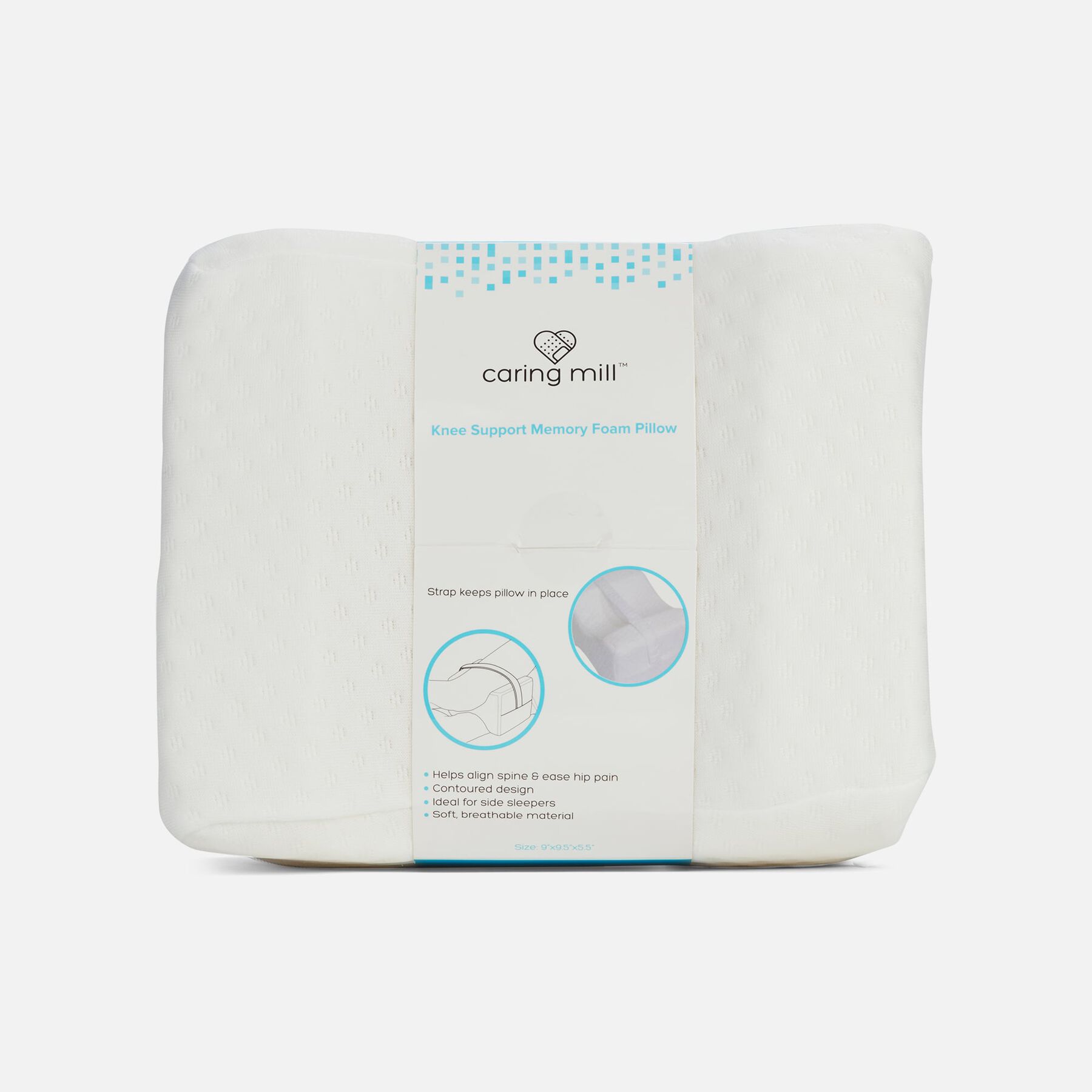 FSA Eligible Caring Mill Leg & Knee Support Memory Foam Pillow FSA Store