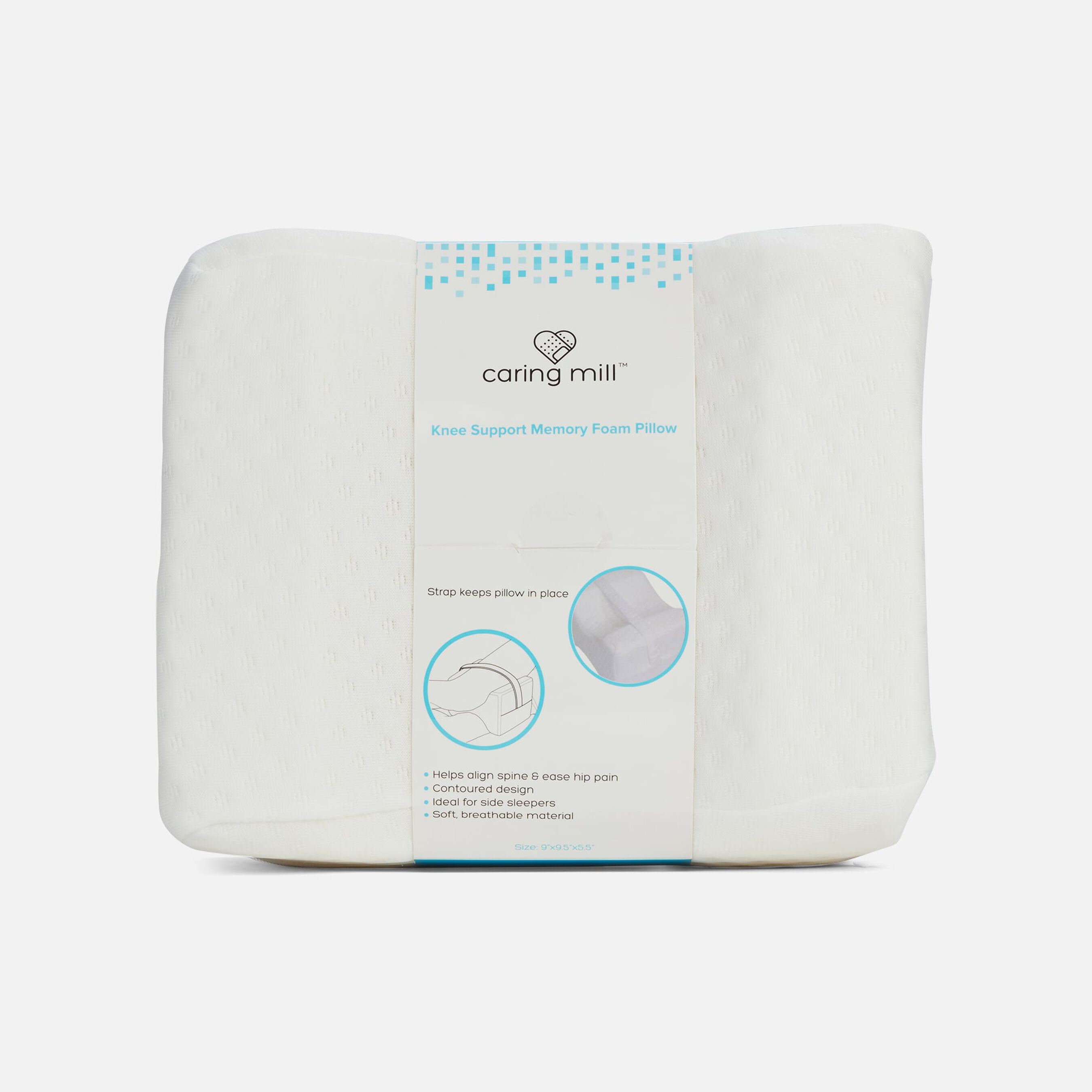 FSA Eligible Caring Mill Leg & Knee Support Memory Foam Pillow FSA Store