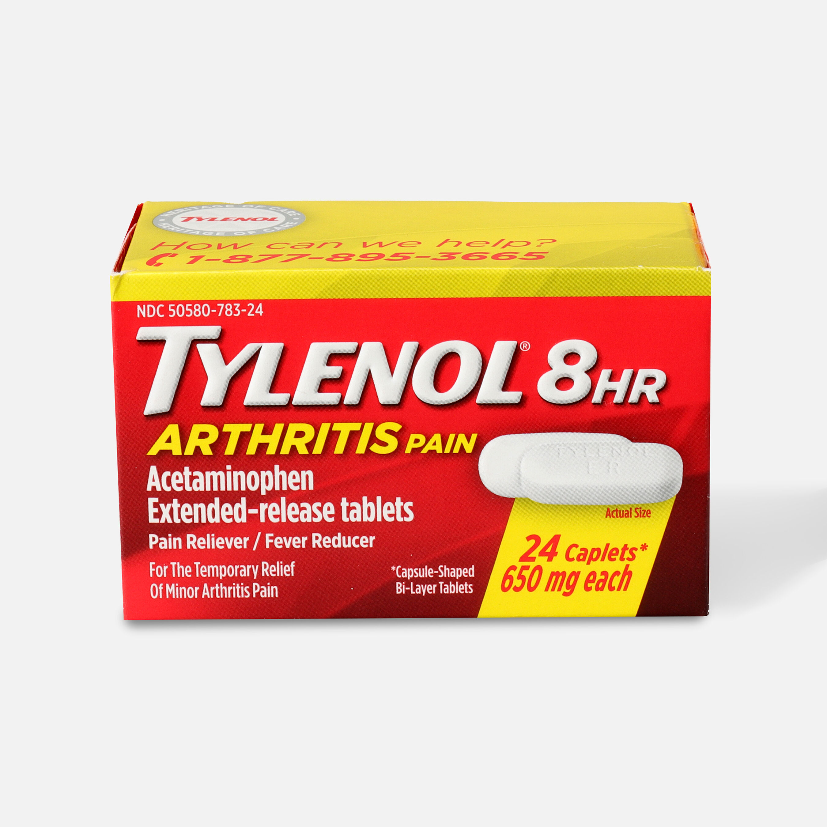 FSA Eligible Tylenol 8HR Arthritis Pain Caplet FSA Store
