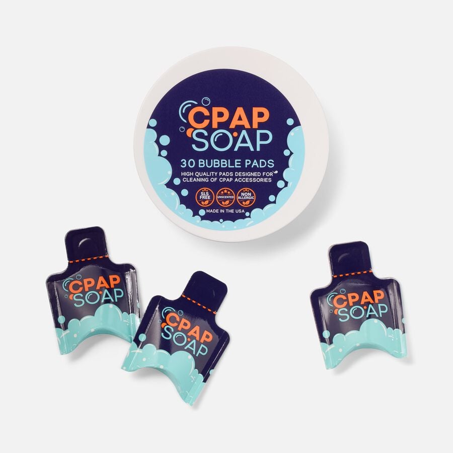 Liviliti CPAP Soap Bubble Pads and Soap Packets Kit, 30-Day Supply, , large image number 2
