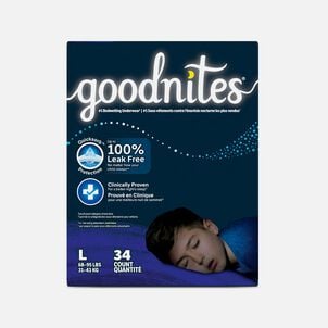 Goodnites Boys' Nighttime Bedwetting Underwear