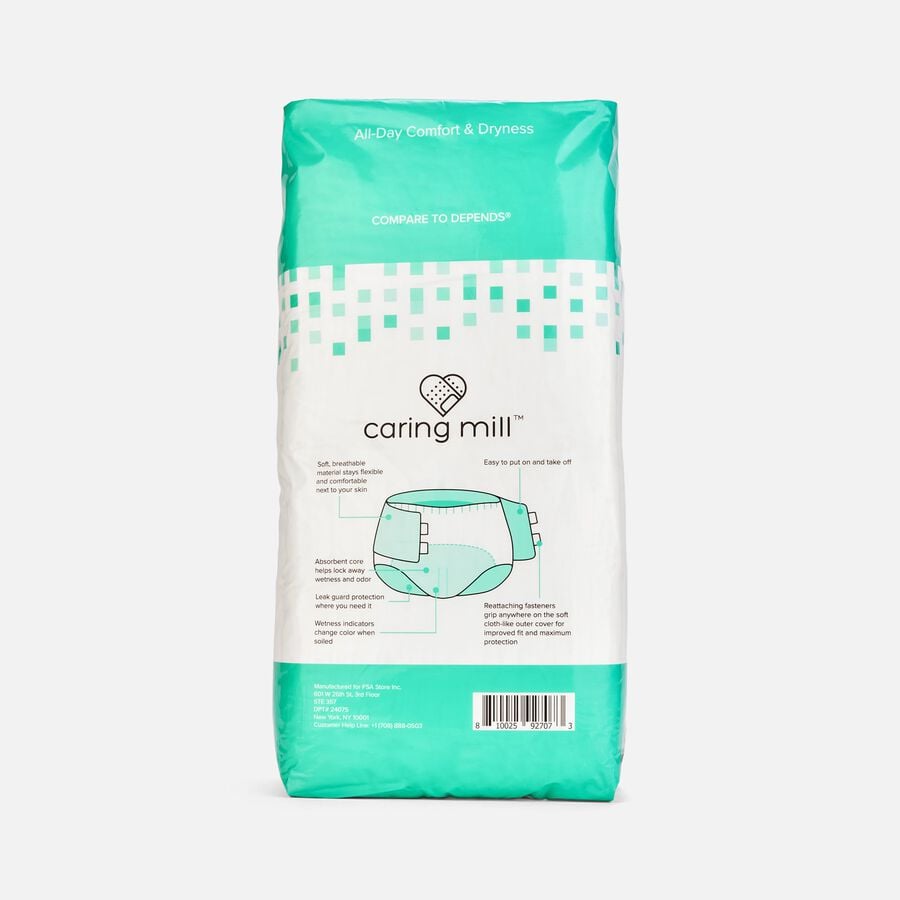 Caring Mill&trade; Fitted Disposable Briefs 28 ct. (Size M), , large image number 1