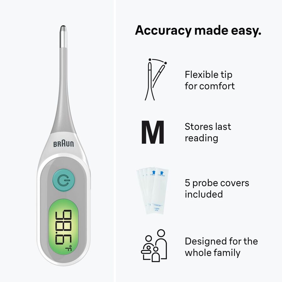 Braun Digital Stick Thermometer, , large image number 1