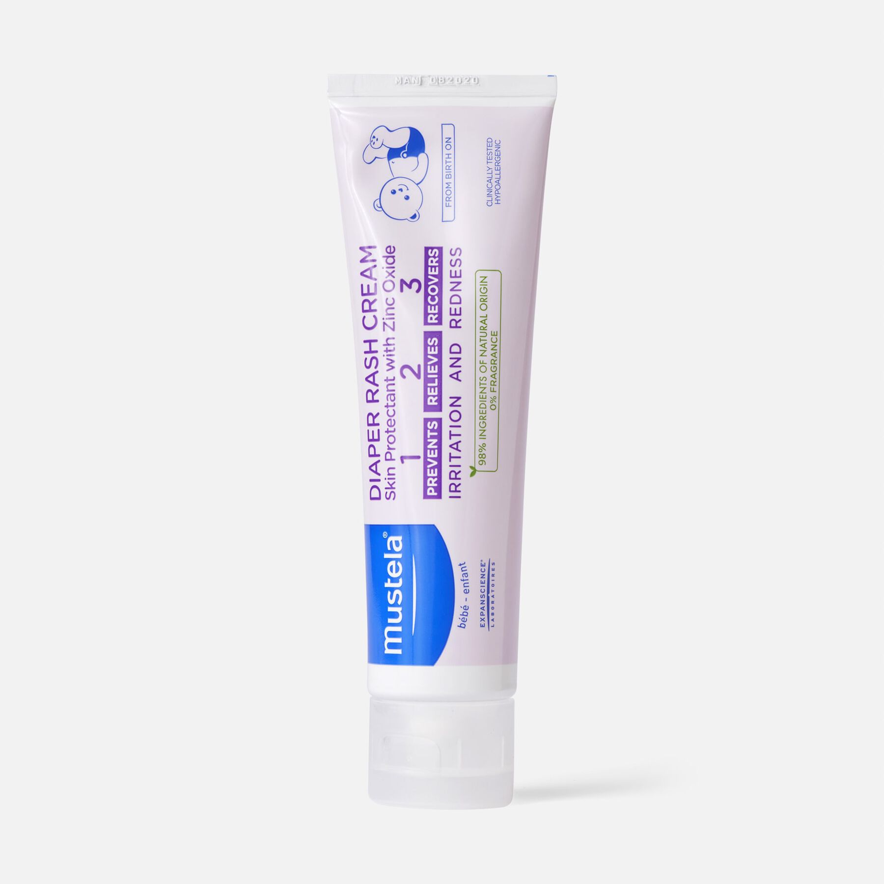 Mustela Diaper Rash Cream, 3.8 oz.