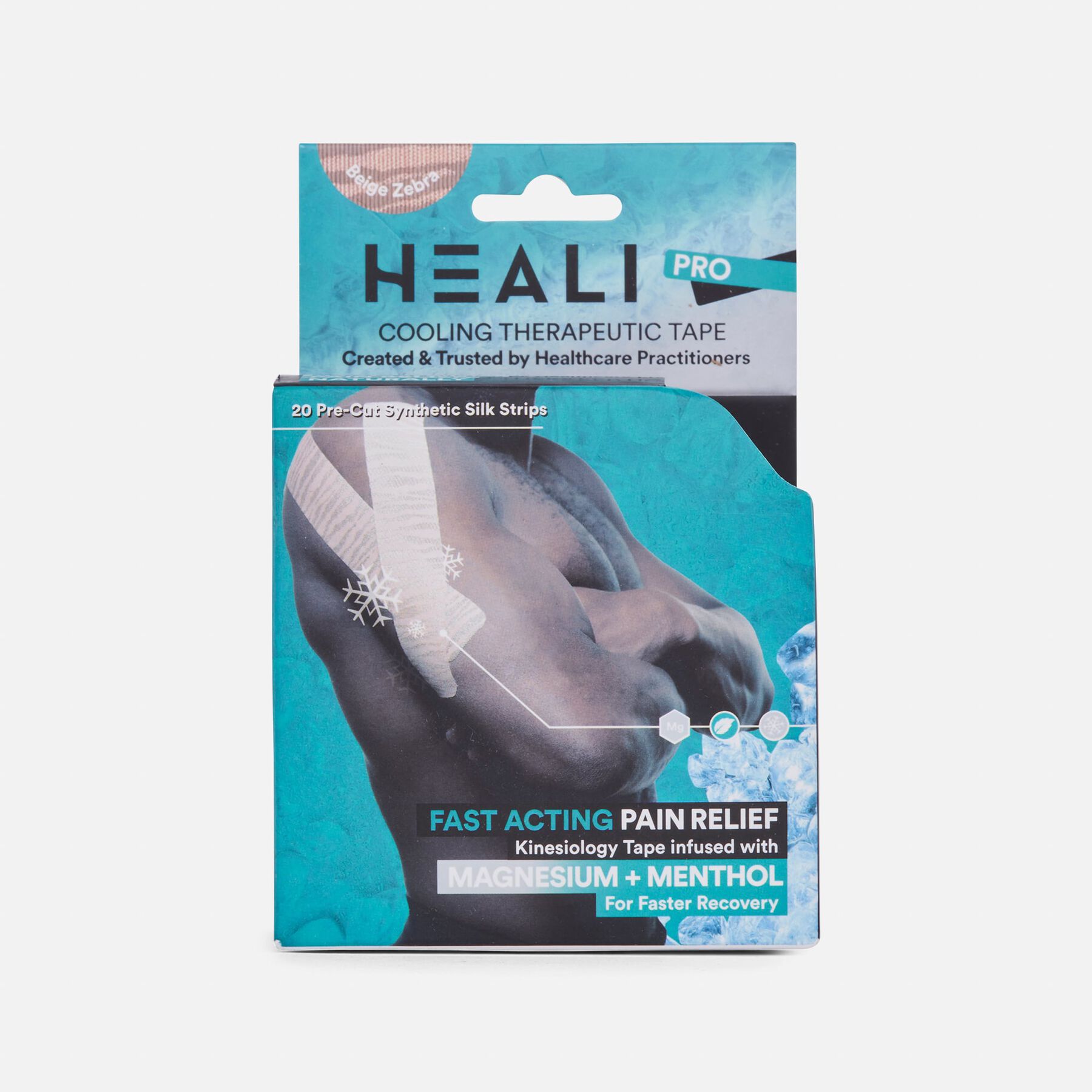 FSA Eligible Heali Magnesium and Menthol Infused Kinesiology Tape FSA