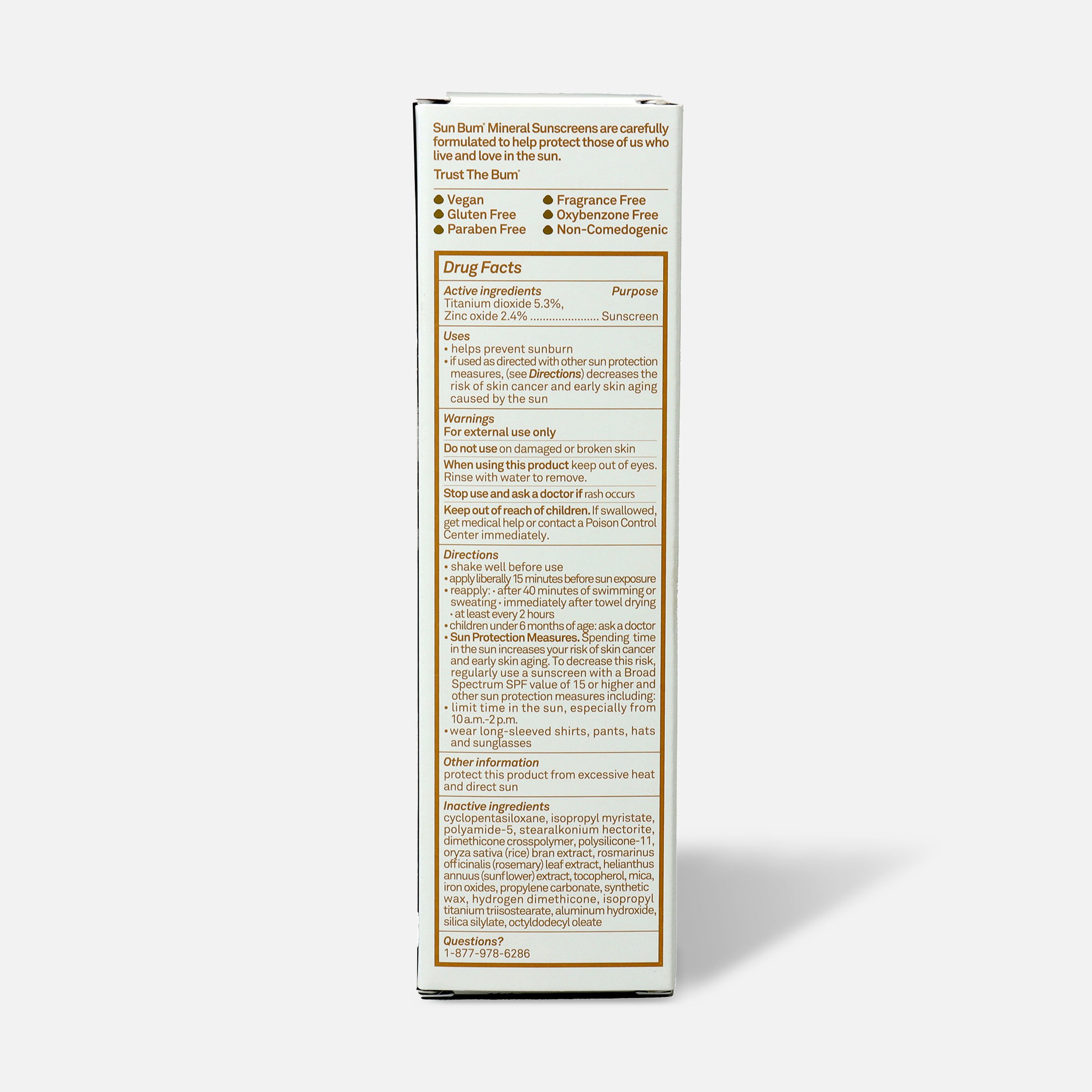 FSA Eligible Sun Bum SPF 30 Mineral Sunscreen Tinted Face Lotion, 1.7