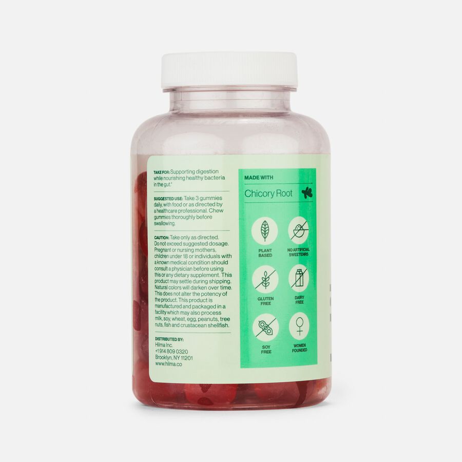 Hilma Fiber Gummy, 60 ct, , large image number 1