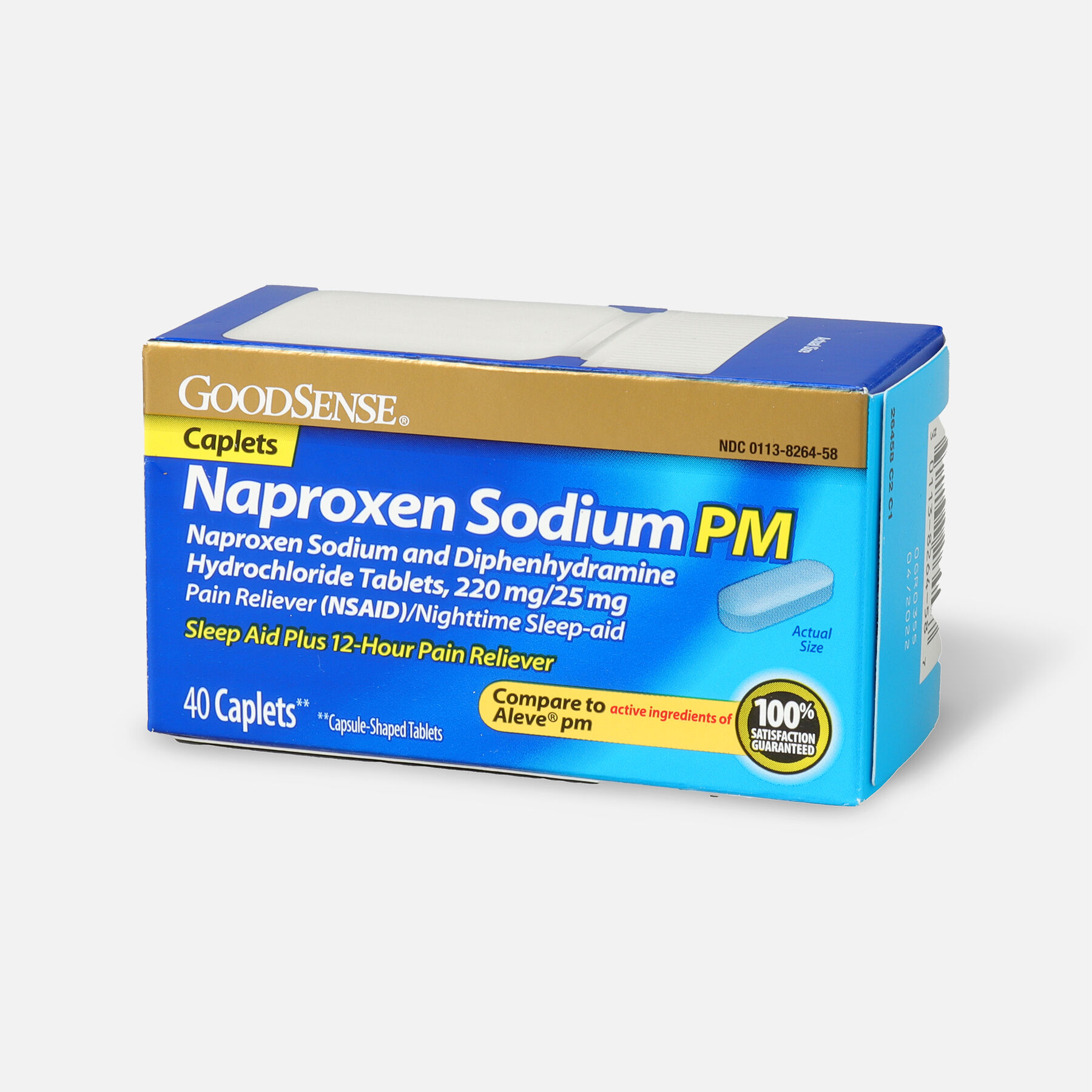 GoodSense® Naproxen Sodium PM & Diphenhydramine HCI Caplets