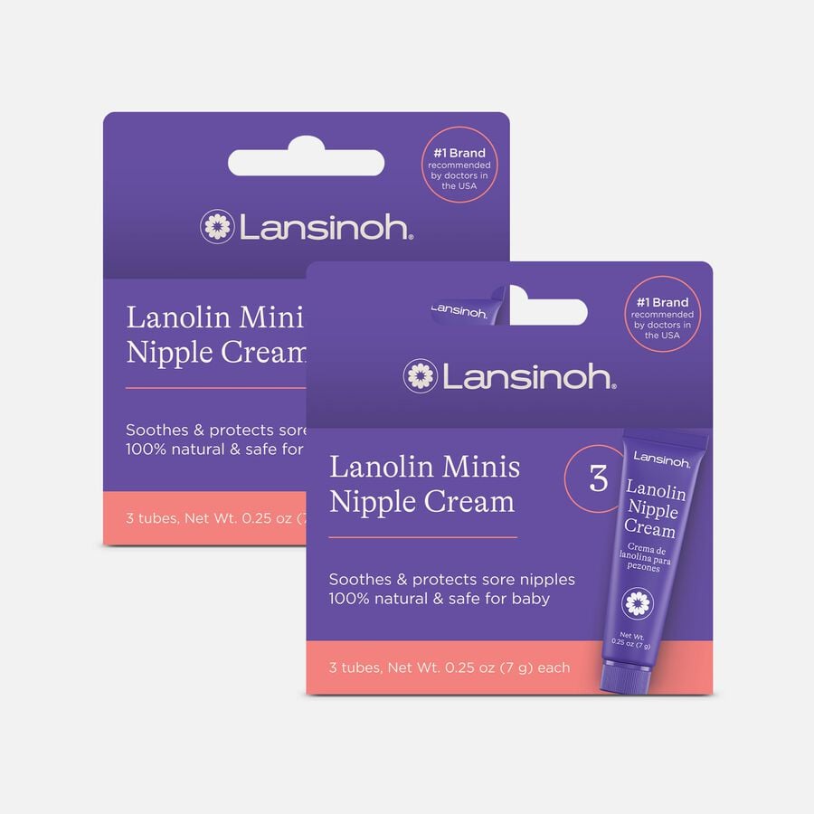 Lansinoh HPA Lanolin Nipple Cream, 7g Minis (2-Pack), , large image number 0