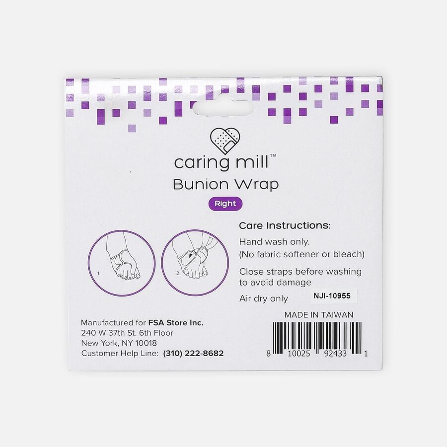 Caring Mill&trade; Bunion Wrap, Right, , large image number 2