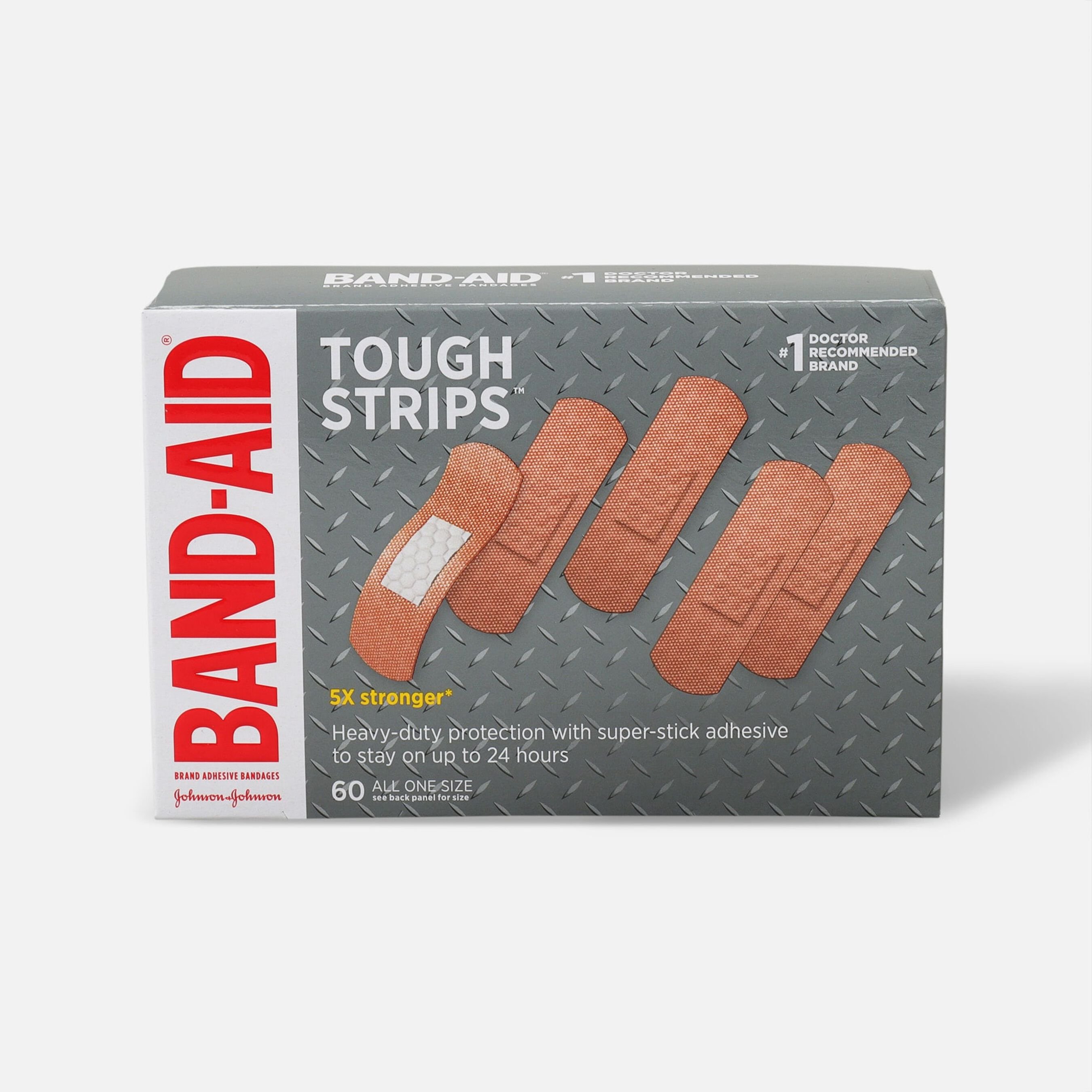 FSA Eligible BANDAID® TOUGHSTRIPS®Adhesive Bandages, 60 ct. FSA Store
