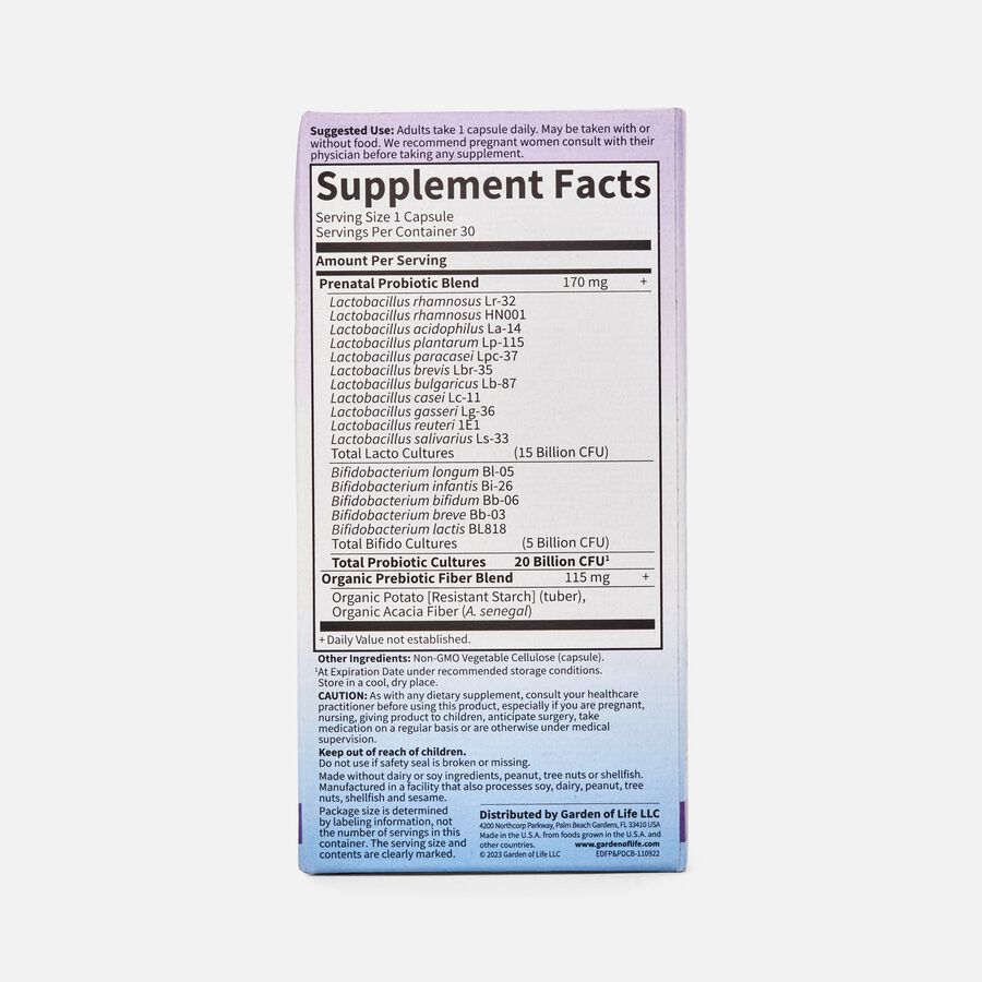 Dr. Formulated Prenatal & Postnatal Daily Care Capsules, 30 ct., , large image number 1