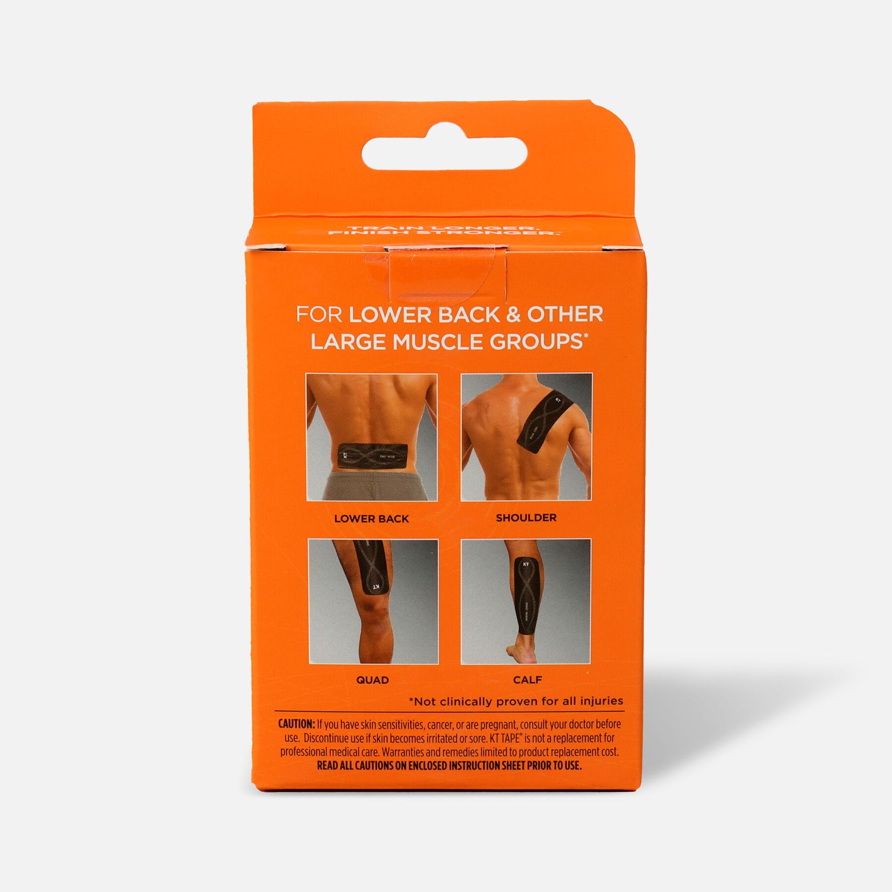 FSA Eligible KT Tape PRO Wide, 4" x 10", Black, 10 ct. FSA Store