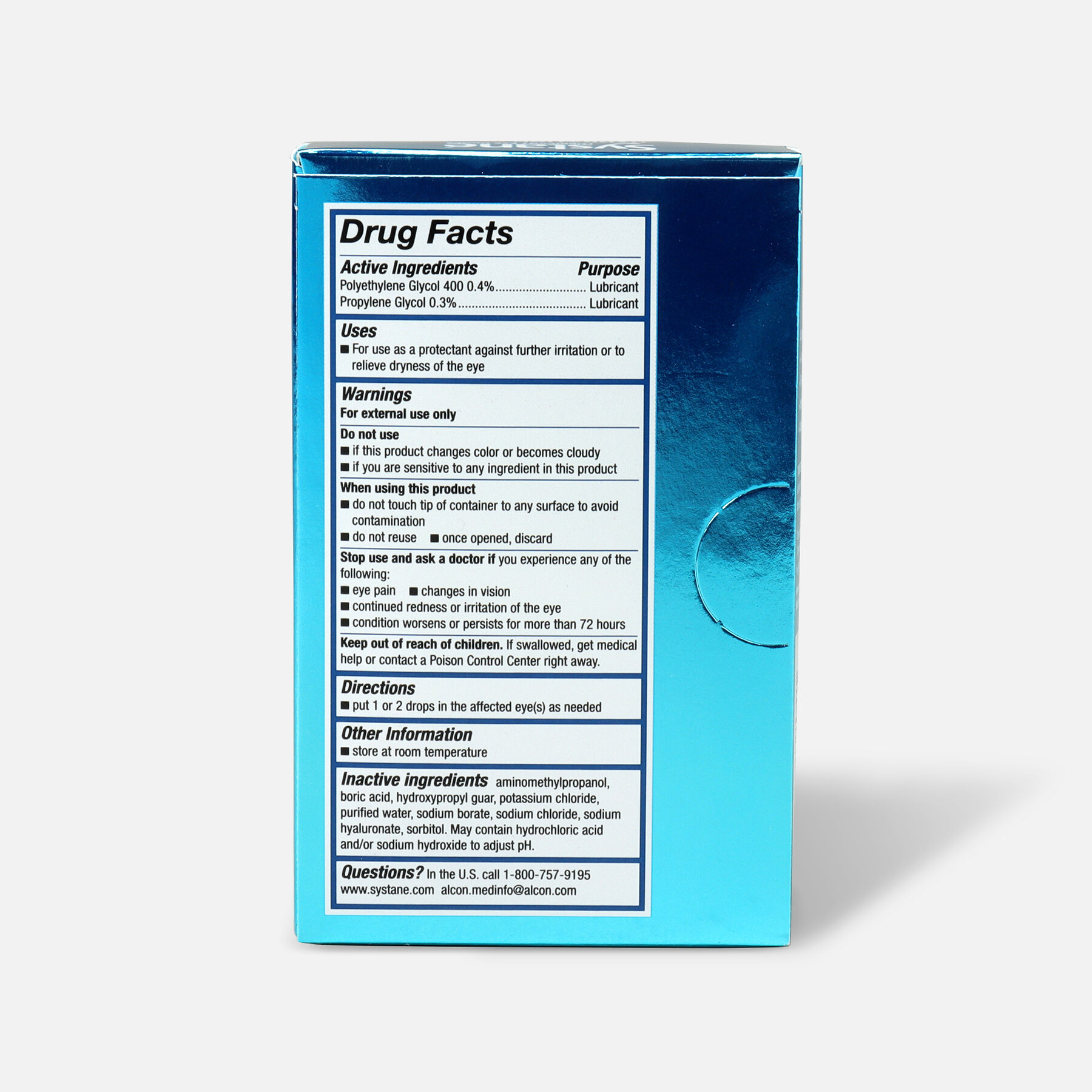 Systane Hydration Preservative Free Eye Drops, 30 ct.