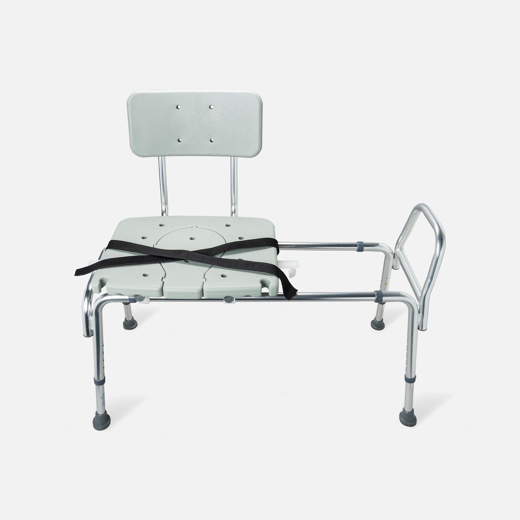 FSA Eligible DMI® Sliding Transfer Bench Shower Chair with CutOut Seat