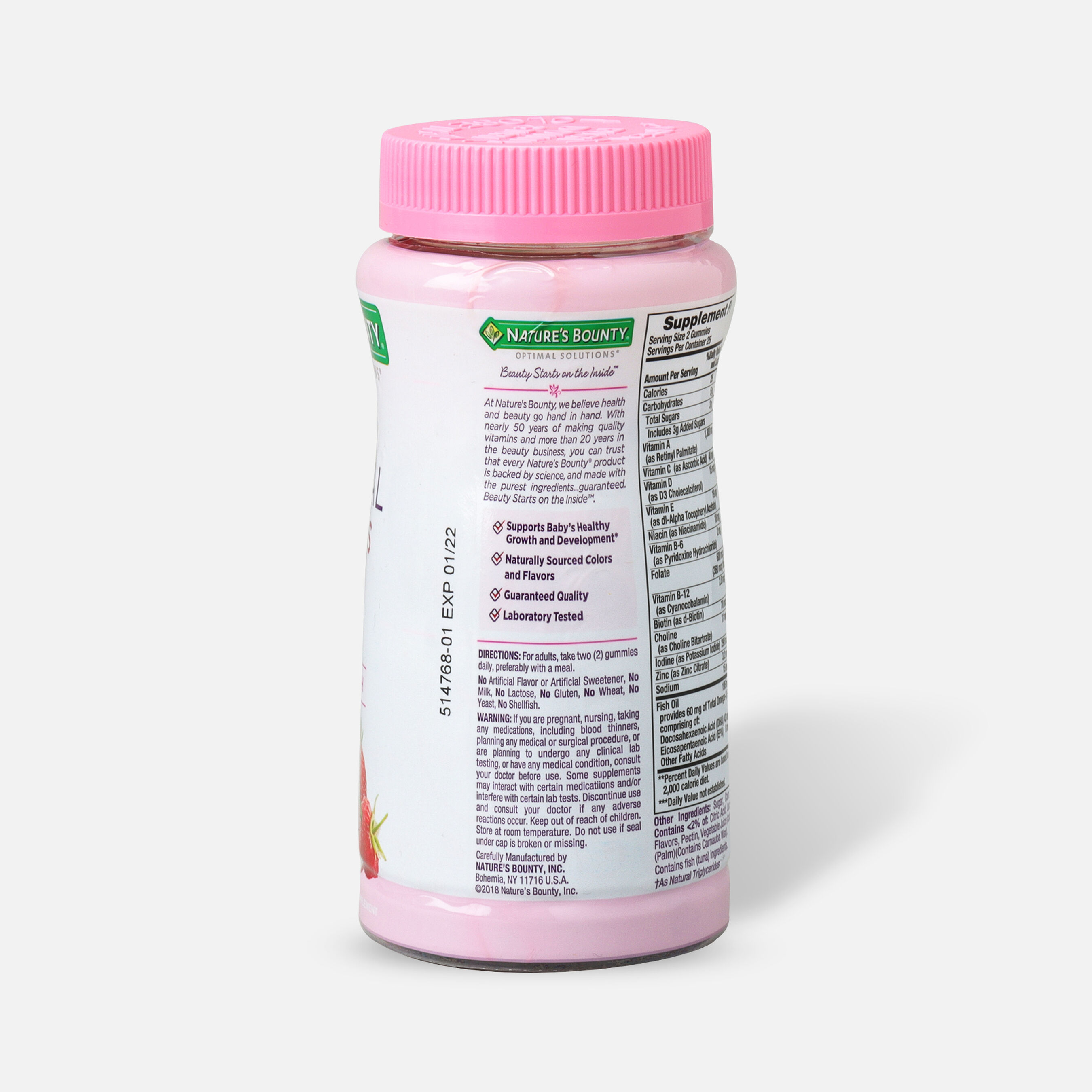 Optimal Solutions Essential Prenatal Gummies, 50 ct.