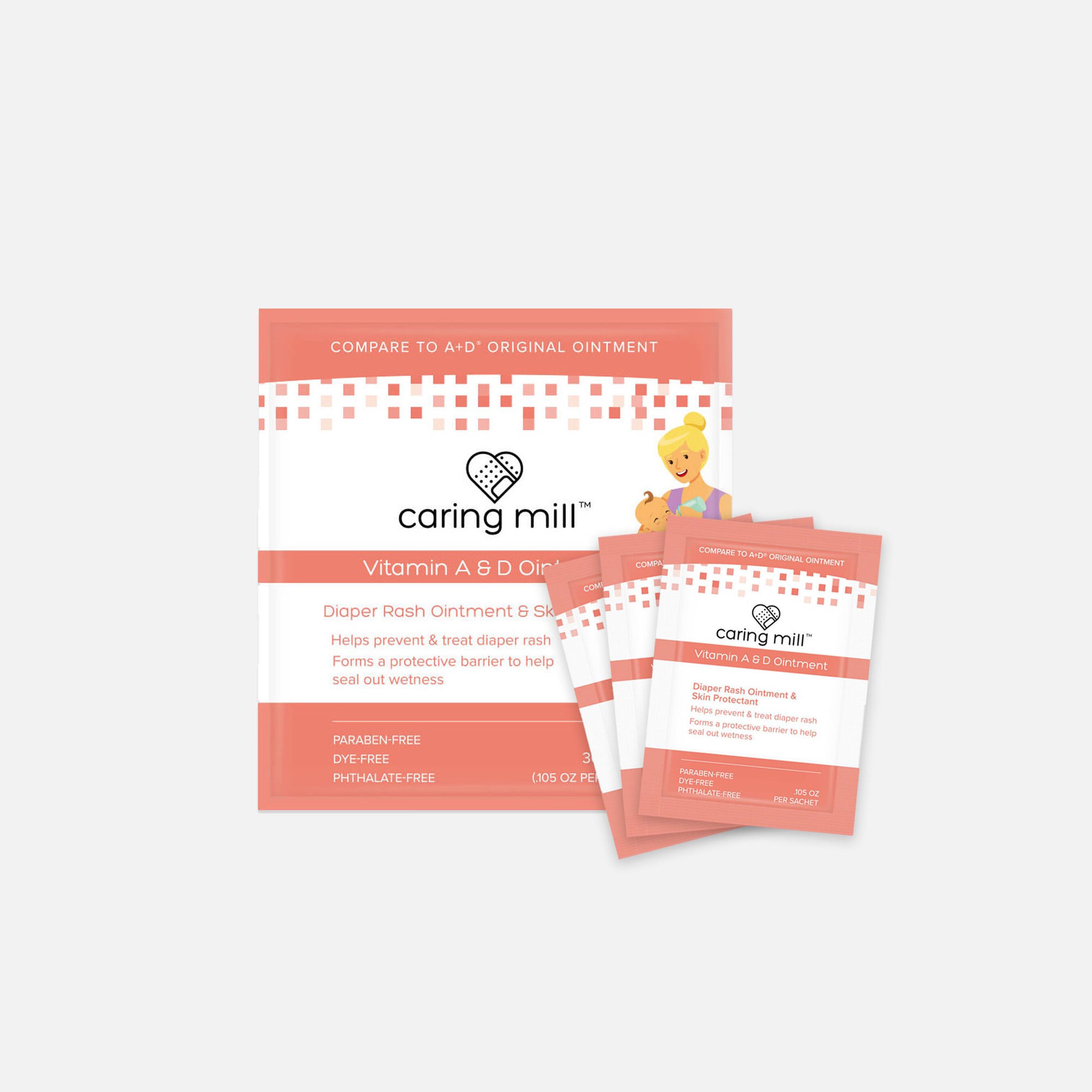 FSA Eligible Caring Mill™ Vitamin A&D Ointment 30ct. Sachets FSA Store
