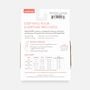 VIM & VIGR Solid Moisture-Wick Nylon Compression Socks, Cashew, S/M, 30-40 mmHg, , large image number 2