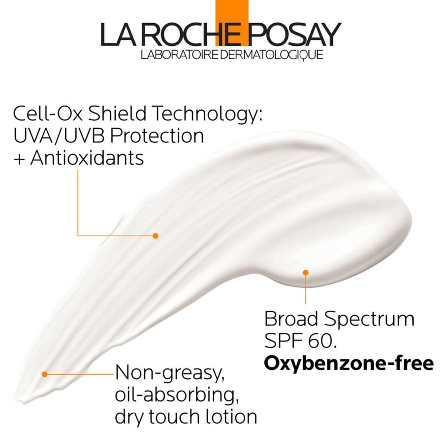 La Roche-Posay Anthelios Clear Skin, Dry Touch Face Sunscreen, Oil Free with SPF 60, 1.7 fl oz., , large image number 2