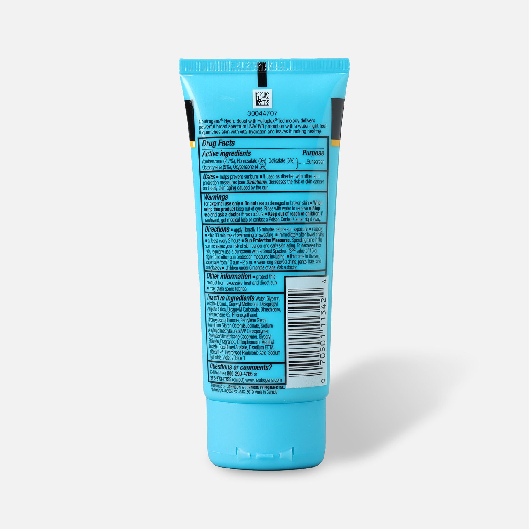 FSA Eligible Neutrogena Hydro Boost Water Gel Moisturizing Sunscreen