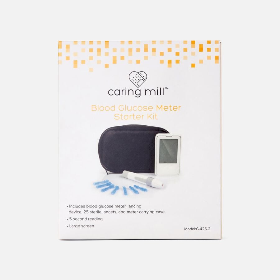 Caring Mill™ Glucose Meter Starter Kit, , large image number 0
