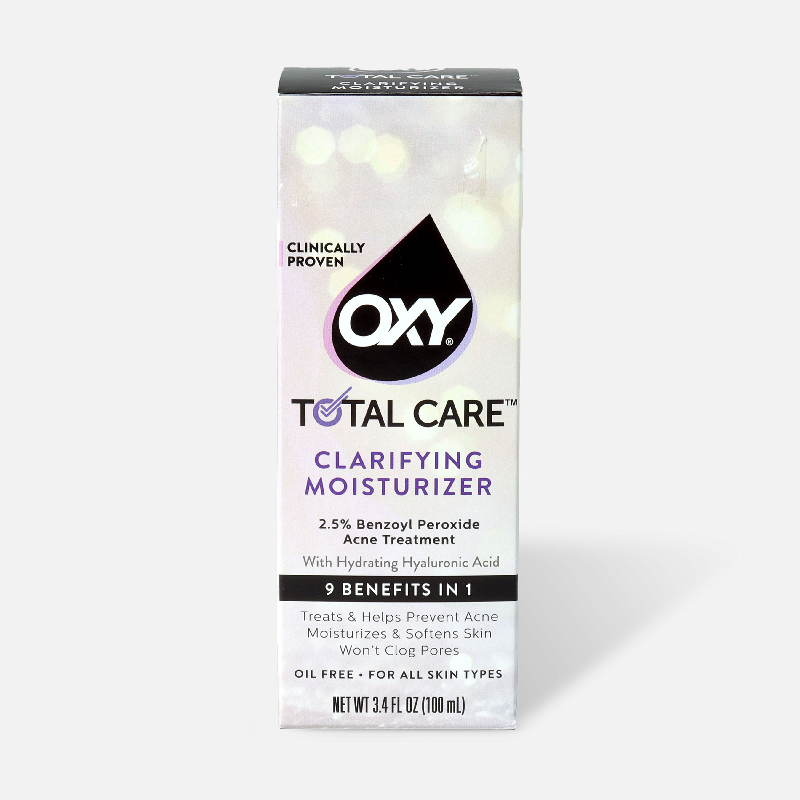 OXY Total Care Clarifying Daily Facial Moisturizer 3.4oz