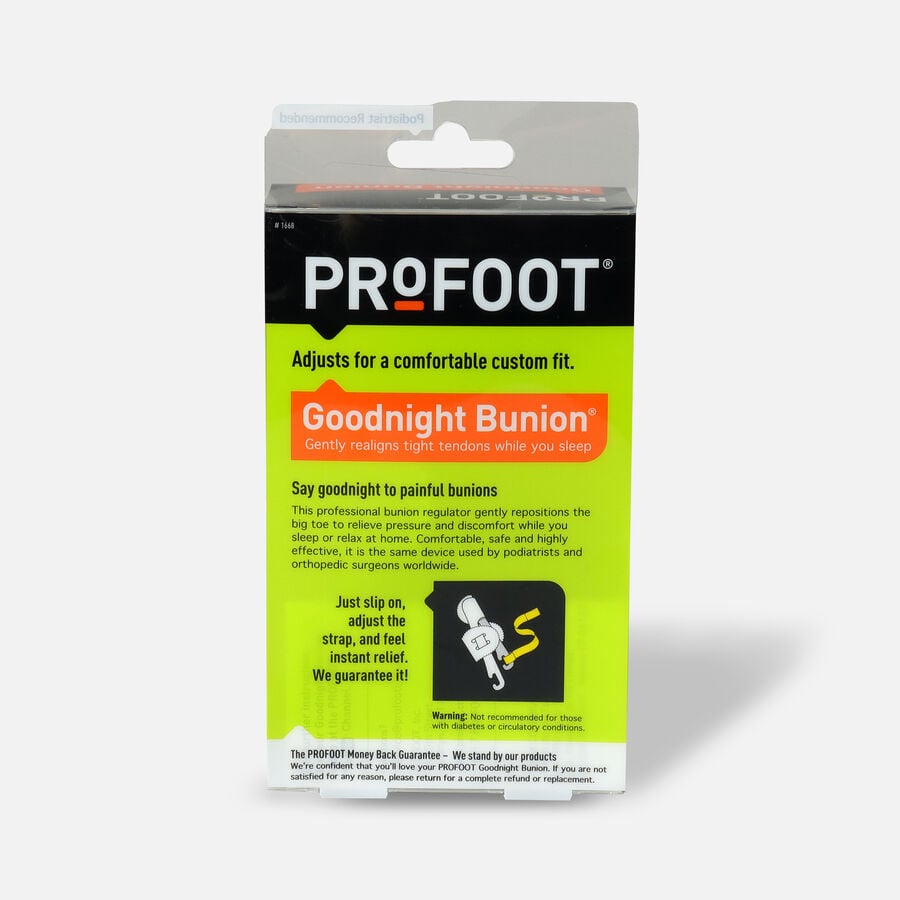 Profoot good night adjustable bunion regulator - 1 pair, , large image number 1