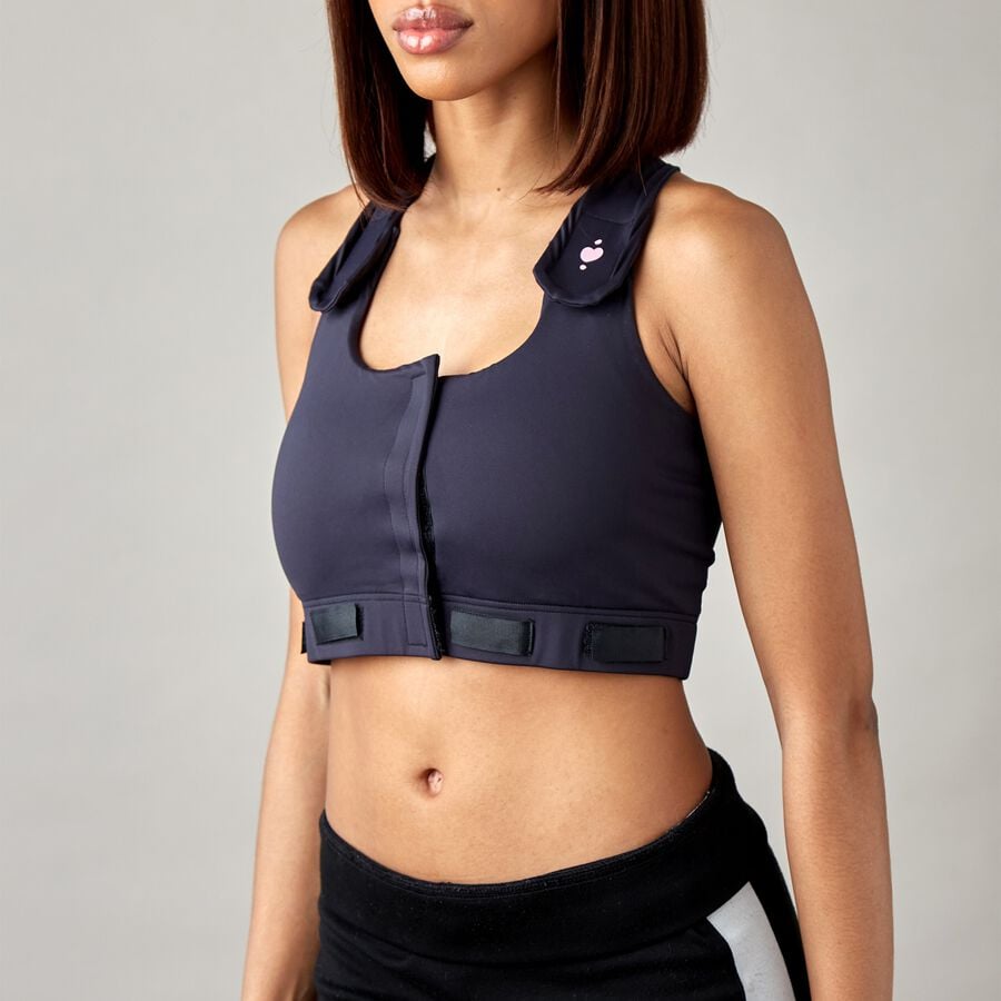 heart&core Larissa Post-Surgical Bra, Black, , large image number 1
