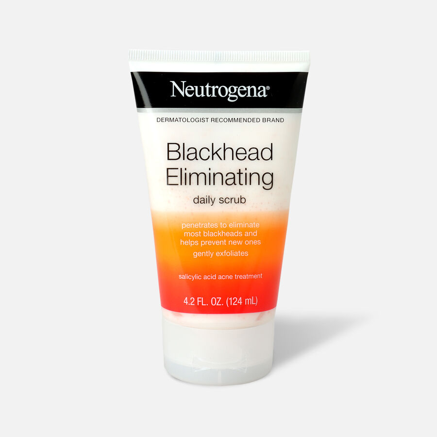 Neutrogena Blackhead Eliminating Daily Acne Scrub, 4.2 oz., , large image number 0