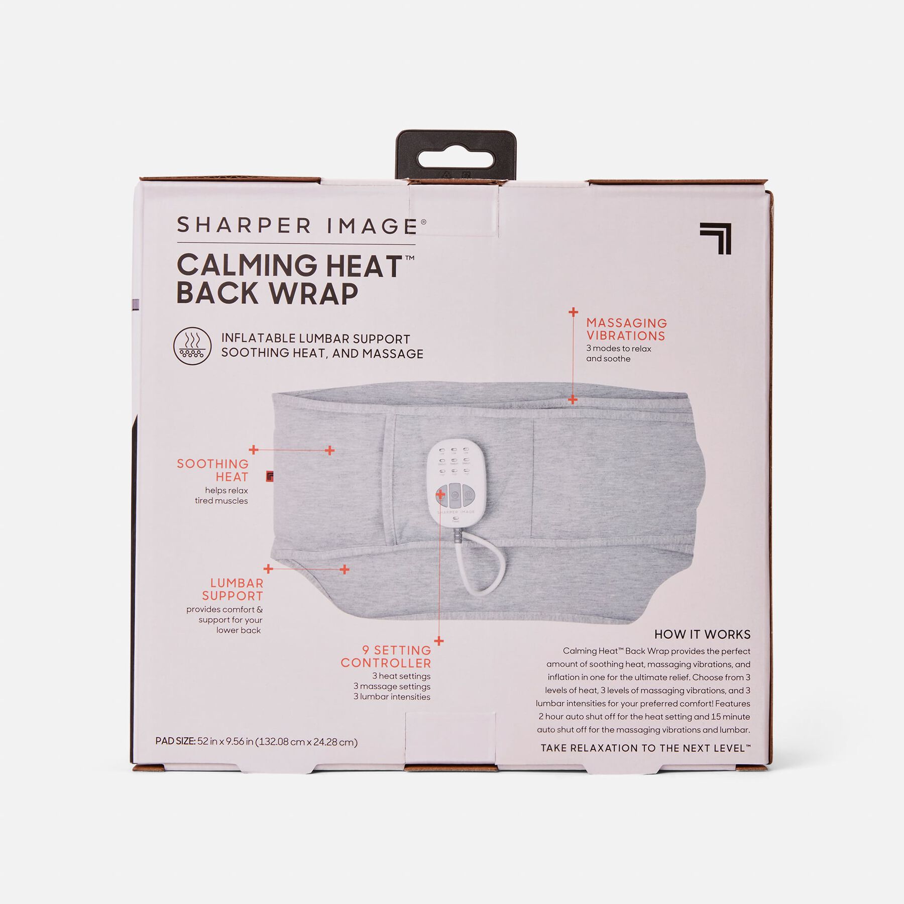 FSA Eligible Calming Comfort Calming Heat Back Wrap FSA Store