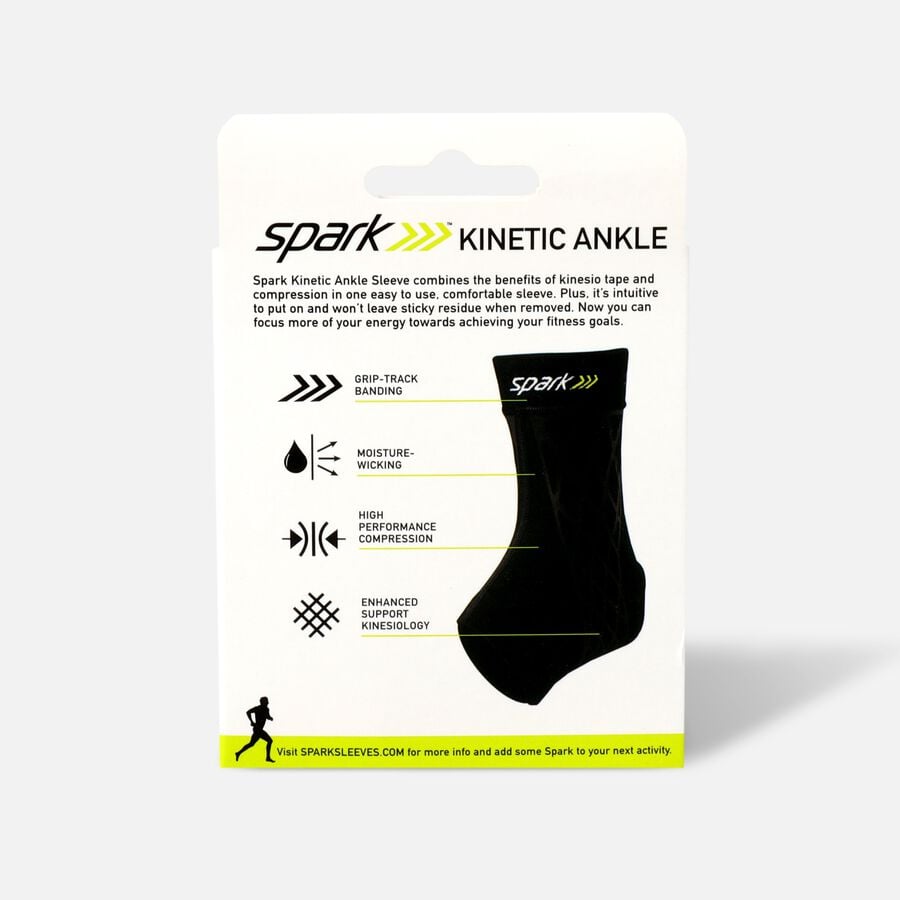 Spark Kinetic Compression Ankle Sleeve, Medium, , large image number 1