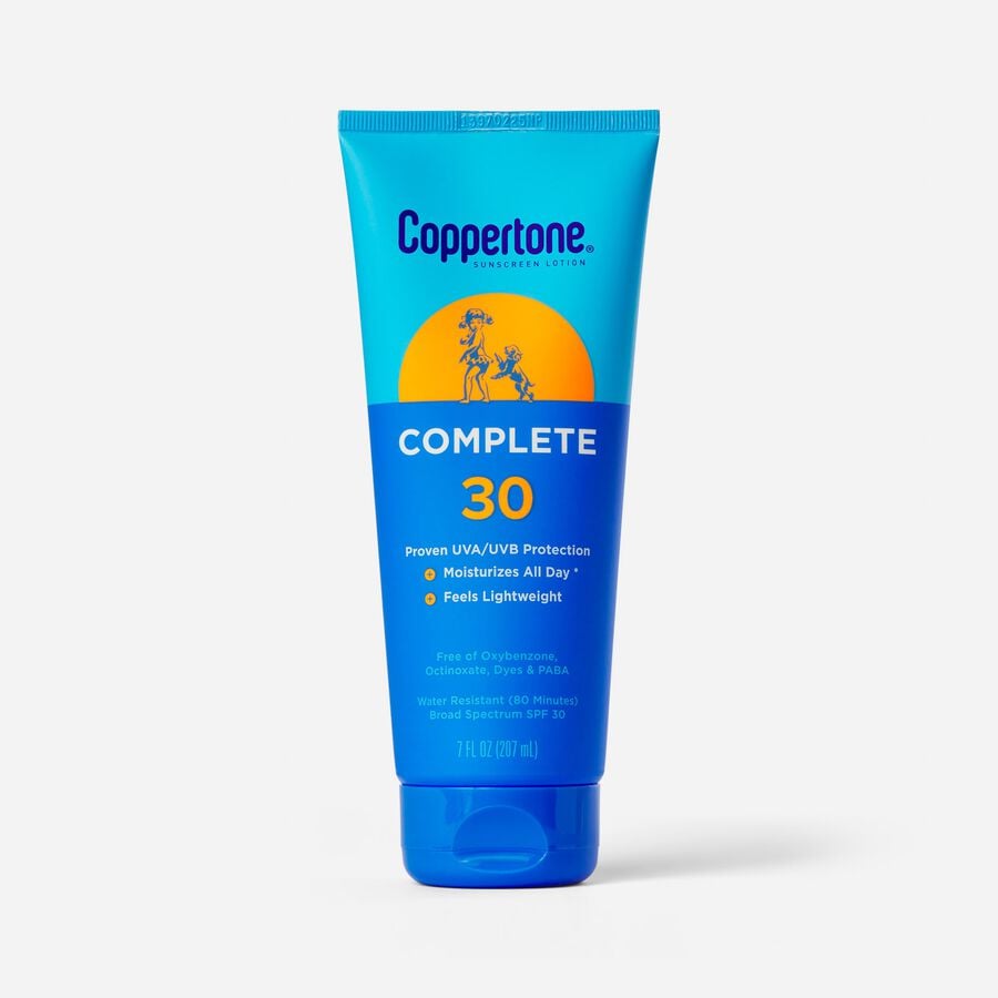 Coppertone Complete Sunscreen Lotion - SPF 30 - 7oz, , large image number 0